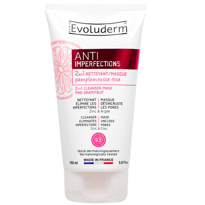 Evoluderm Limpiador Anti Imperfecciones 2 En 1 X 150Ml