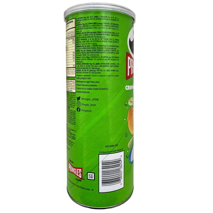 Pringles Papas Fritas Sabor Crema Y Cebolla X 124G