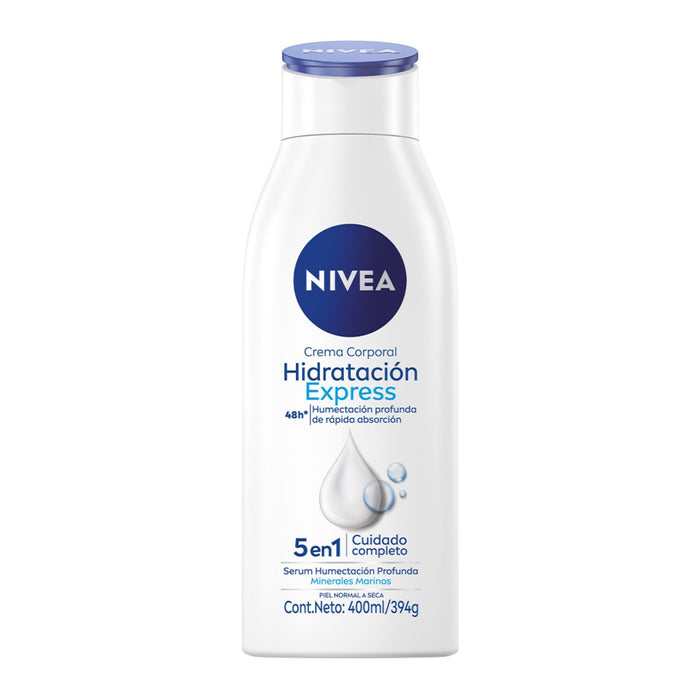 Crema Corporal Nivea Hidratacion Express X 400Ml