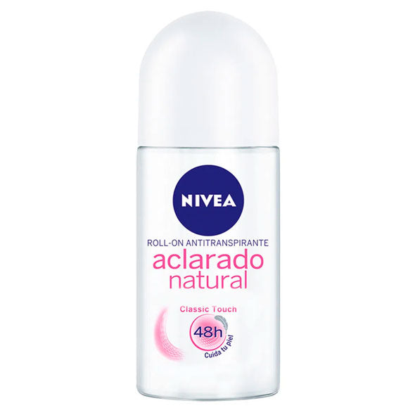 Nivea Roll On Aclarado Natural Clasicc Touch X 50Ml