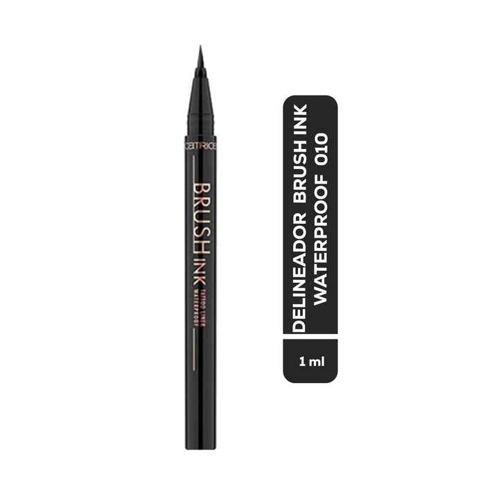 Delineador De Ojos Catrice Brush Ink Waterproof 010