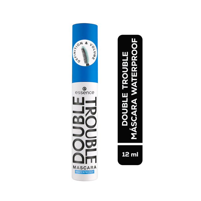 Mascara De Pestañas Essence Double Trouble Waterproof