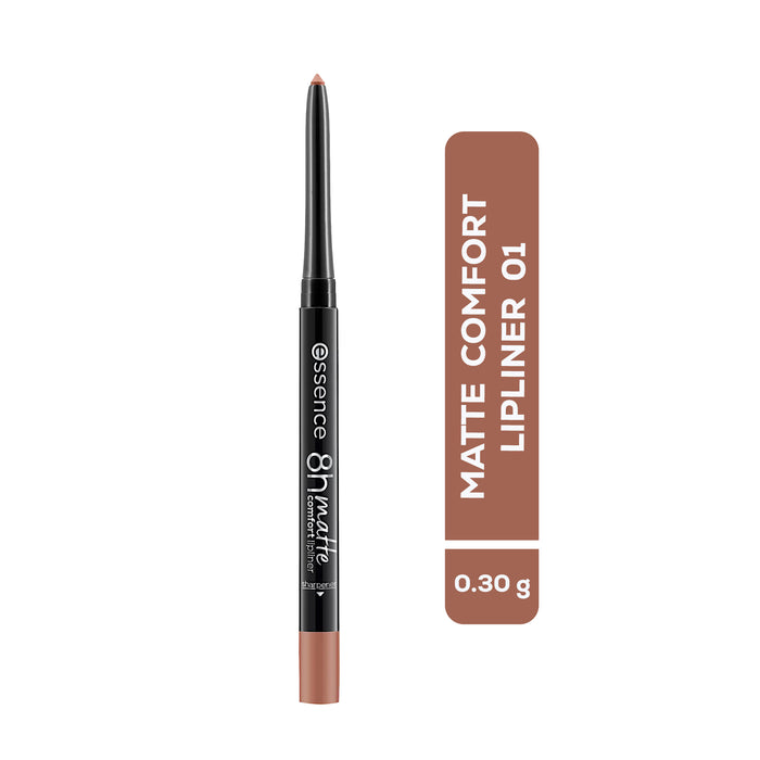 Delineador De Labios Essence 8H Matte Comfort Lipliner 01