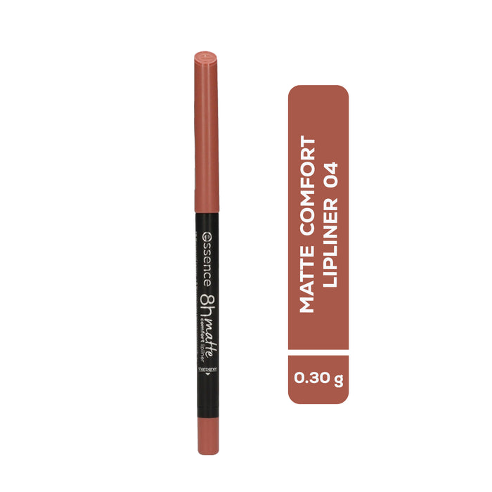 Delineador De Labios Essence 8H Matte Comfort Lipliner 04