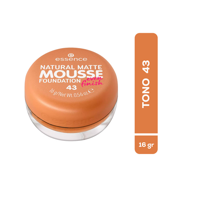 Base Essence Natural Matte Mousse Fundation 43