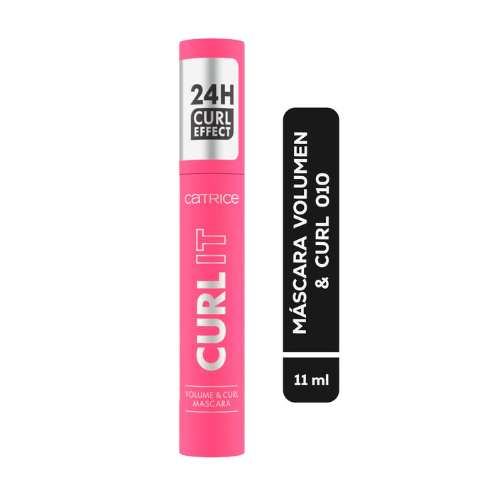 Máscara Catrice Curl It Volumen And Curl 010