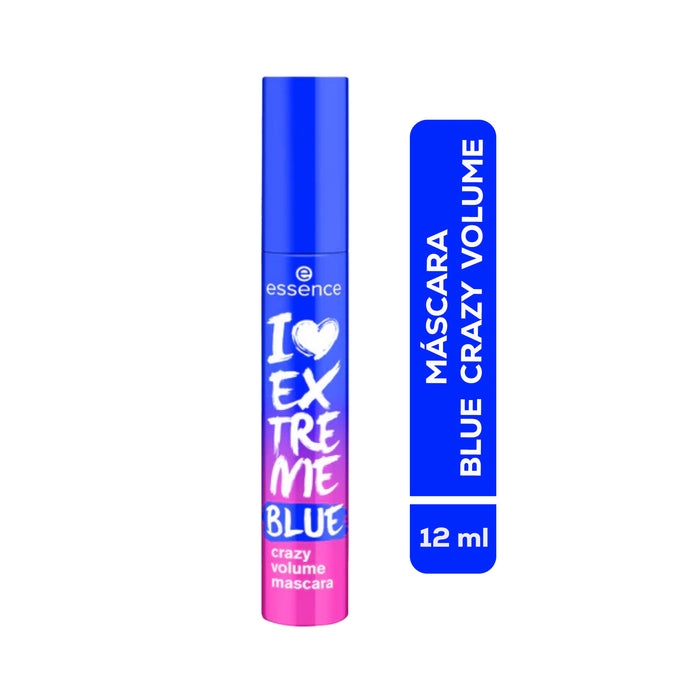 Mascara De Pestañas Essence I Love Extreme Blue Crazy Volumen