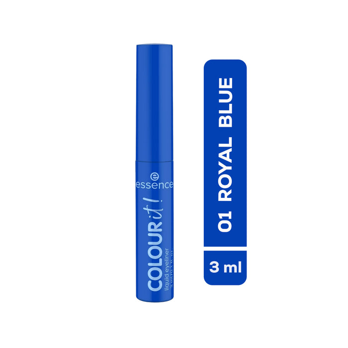 Delineador Liquido Essence Colour It 01 Royal Blue