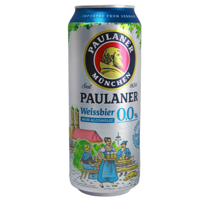 Paulaner Cerveza Weissbier 0% Alcohol X 0.5 L