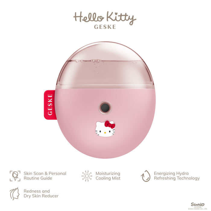 Vaporizador Facial Hello Kitty 4 En 1 Rosado