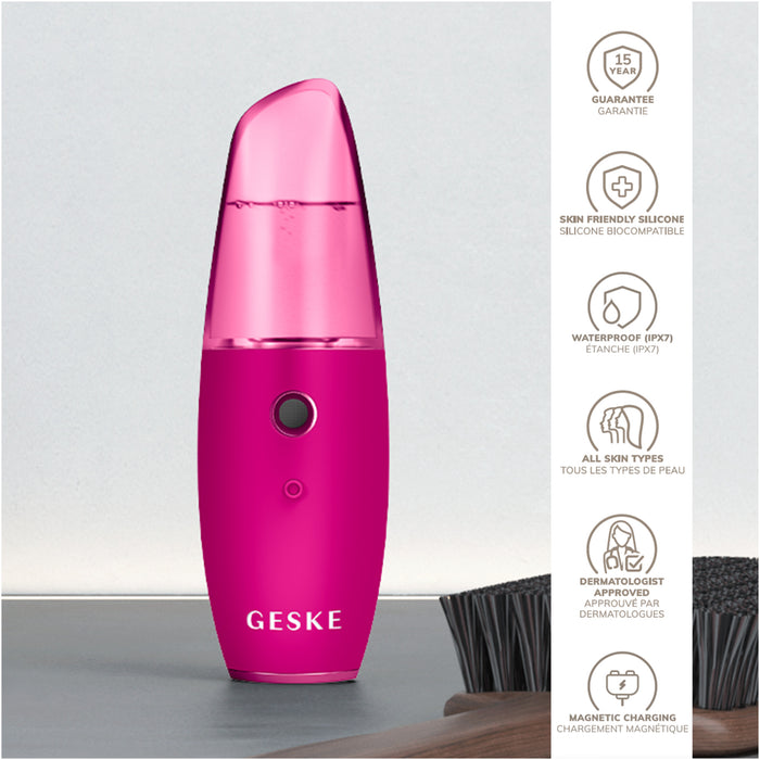 Vaporizador Facial Geske 4 En 1 Magenta