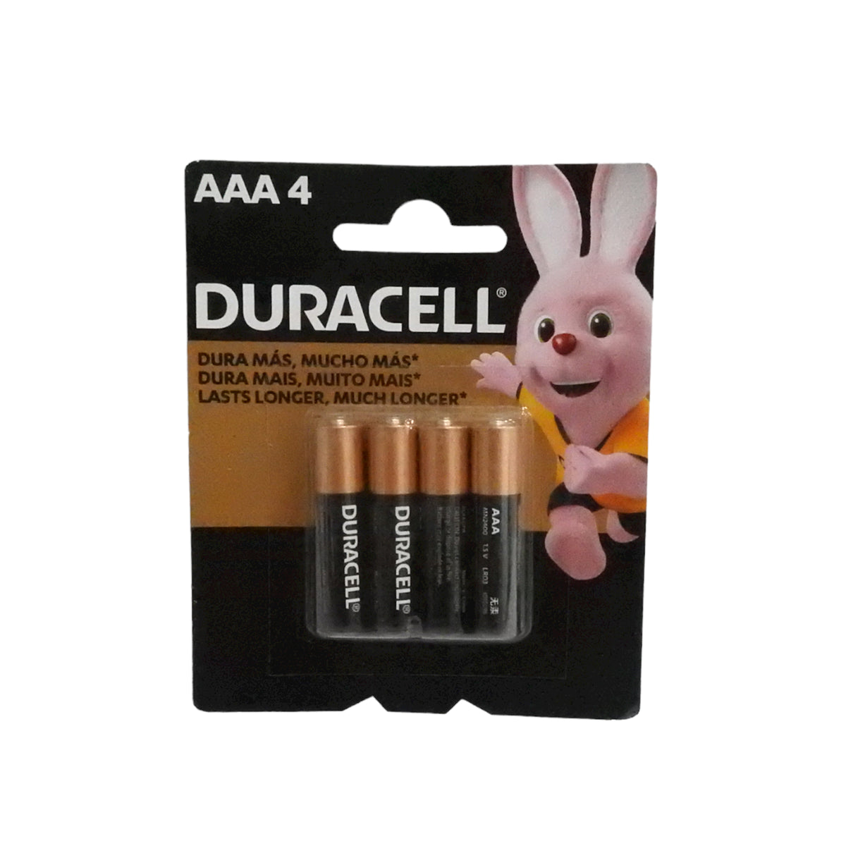 Duracell aaa pila alcalina x 4 unidades — Amarket