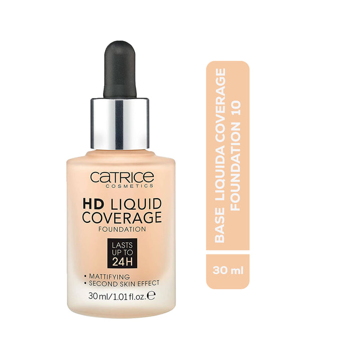 Base De Maquillaje Catrice Hd Full Coverage 10
