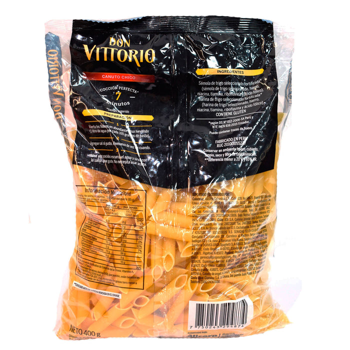 Don Vittorio Fideo Canuto Chico X 400G