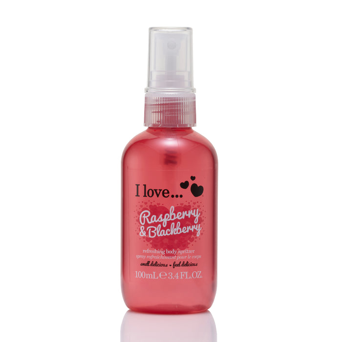 Fragancia Corporal I Love Raspberry Y Blackberry X 100Ml