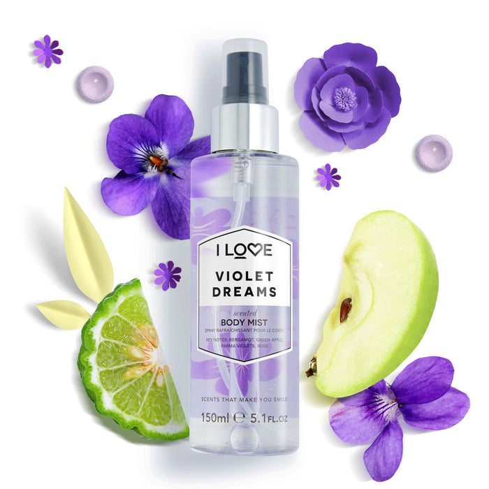 Fragancia Corporal I Love Mist Violet Dreams X 150Ml
