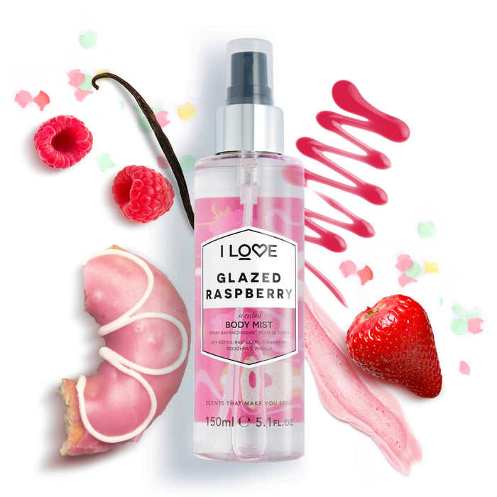 Fragancia Corporal I Love Mist Glazed Raspberry X 150Ml