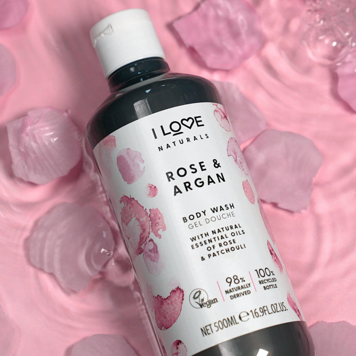 Gel De Baño Corporal I Love Naturals Rose Y Argan X 500Ml