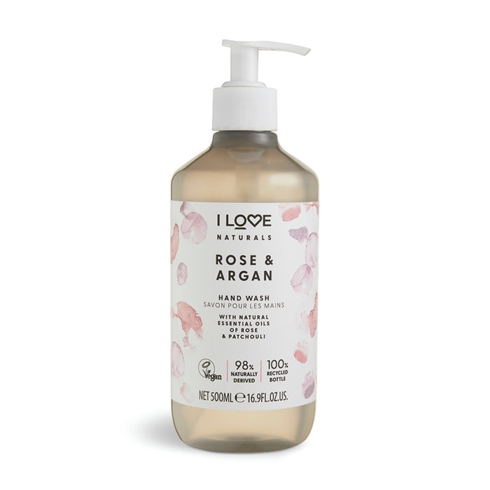 Jabon Liquido De Manos I Love Rose Y Argan X 500Ml