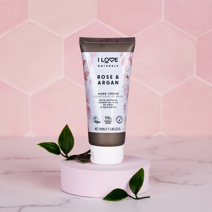 Crema De Manos I Love Naturals Rose Y Argan X 100Ml