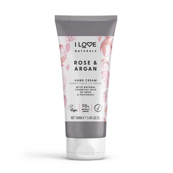 Crema De Manos I Love Naturals Rose Y Argan X 100Ml