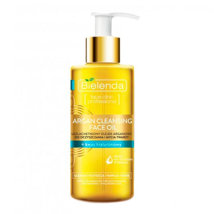 Aceite De Limpieza A. Hialurón Bielenda Argán X 140Ml
