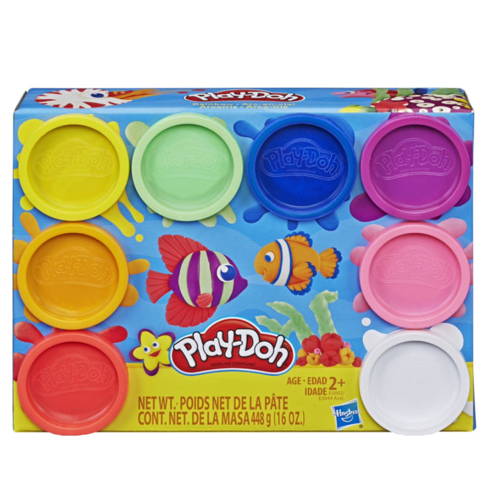 Bote De Plastilina Playdoh-Set X 8 Colores