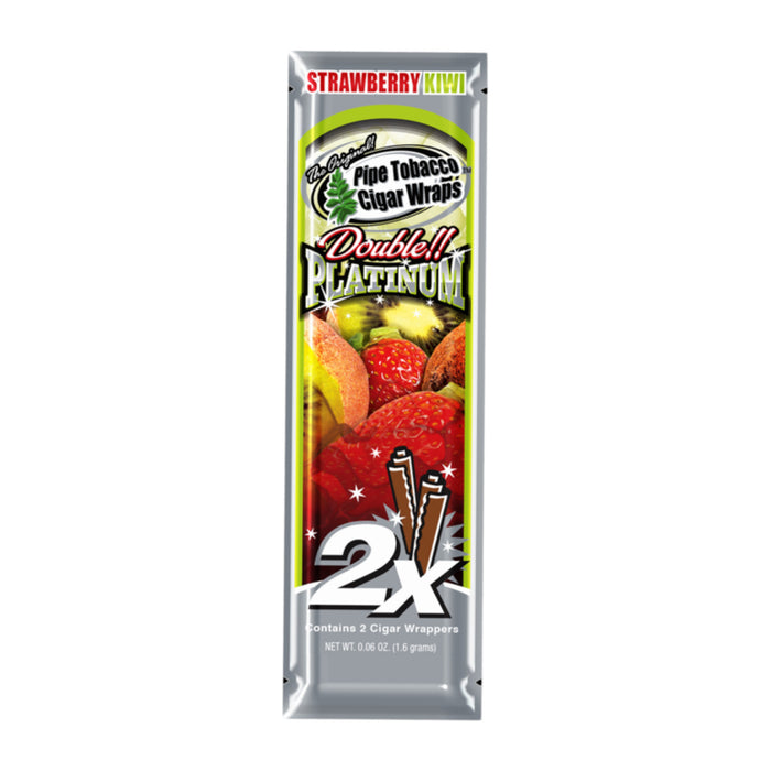 Blunt Wrap Dp Pre-Enrrollados P/Tabaco Kiwi Frutilla 2X