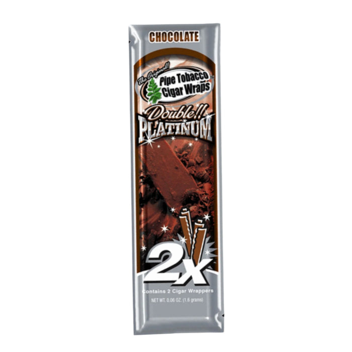 Blunt Wrap Dp Pre-Enrrollados P/Tabaco Chocolate 2X
