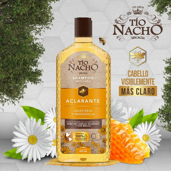 Tio Nacho Shampoo Aclarante Para Caída X 415Ml