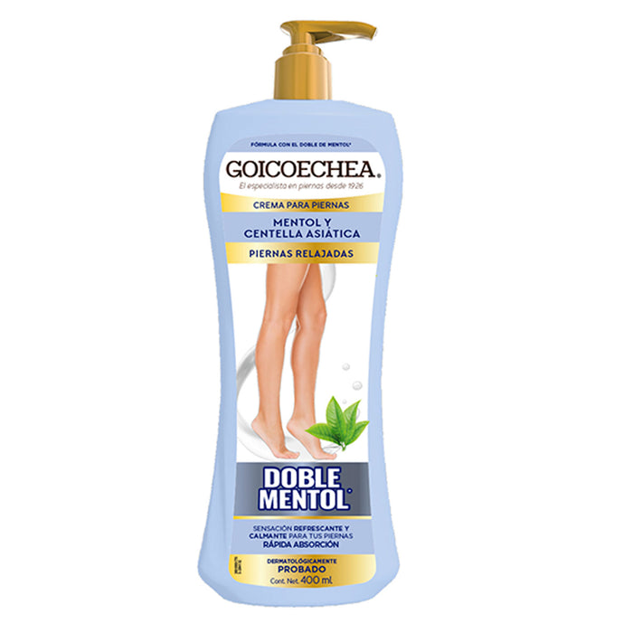 Goicoechea Crema Para Piernas Mentol X 400Ml