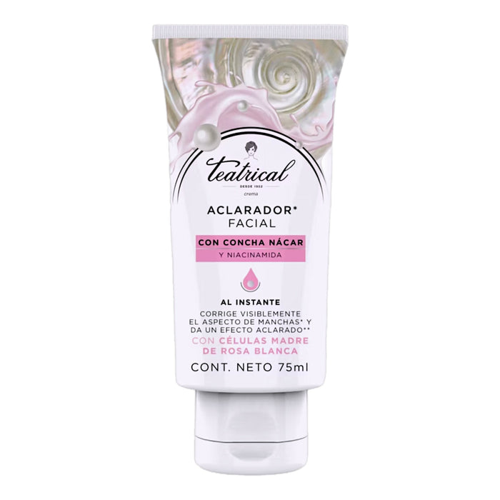 Crema Aclarador Facial Teatrical Células Madre X 75Ml