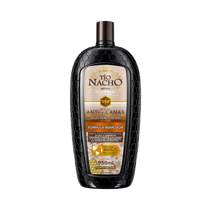 Shampoo Tío Nacho Tonalizador Anticanas X 950 Ml