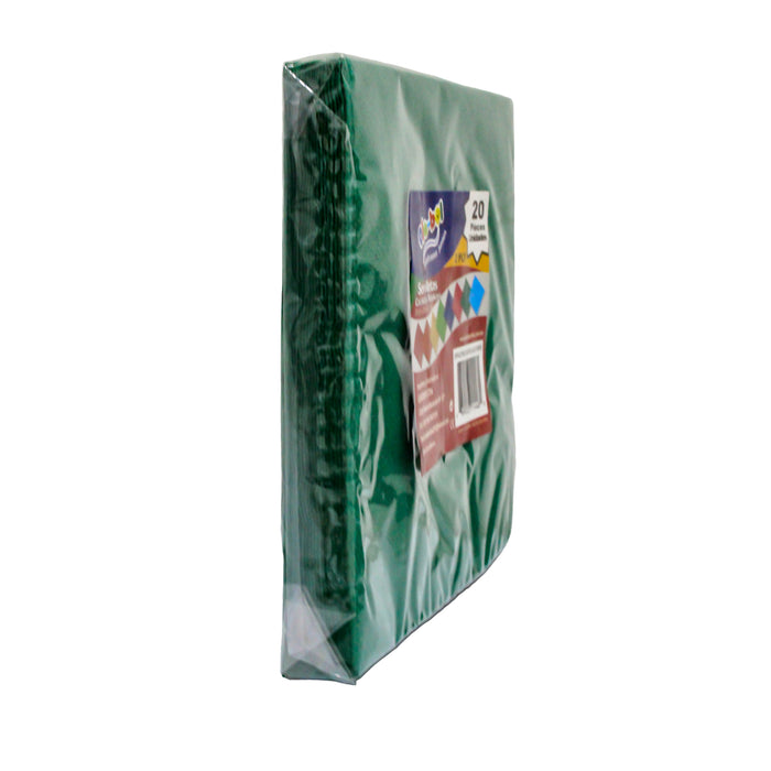 Olebol Servilletas Coctel Verde X 20 Unidades