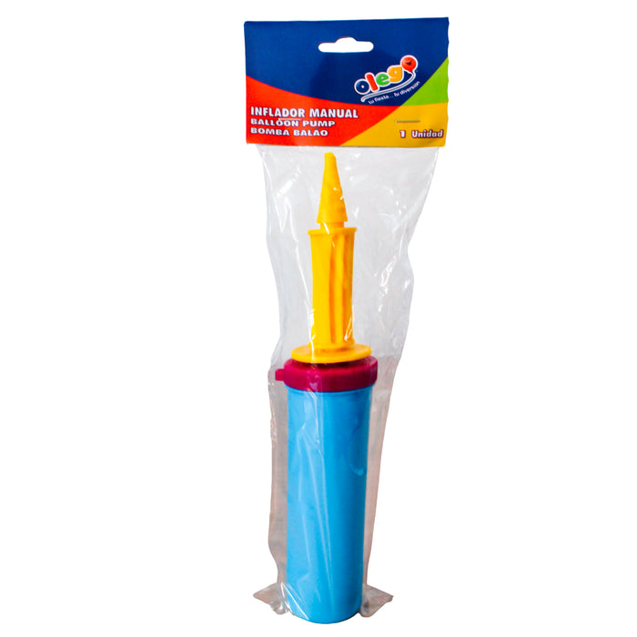 Olebol Inflador Manual Surtido X Unidad