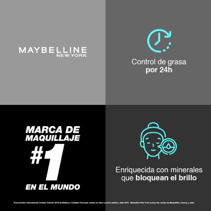 Polvo Maybelline Fit Me 24Hr Oil Control Powder Foundation 230