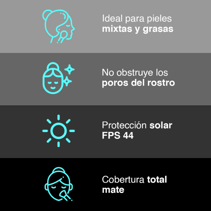 Polvo Maybelline Fit Me 24Hr Oil Control Powder Foundation 230