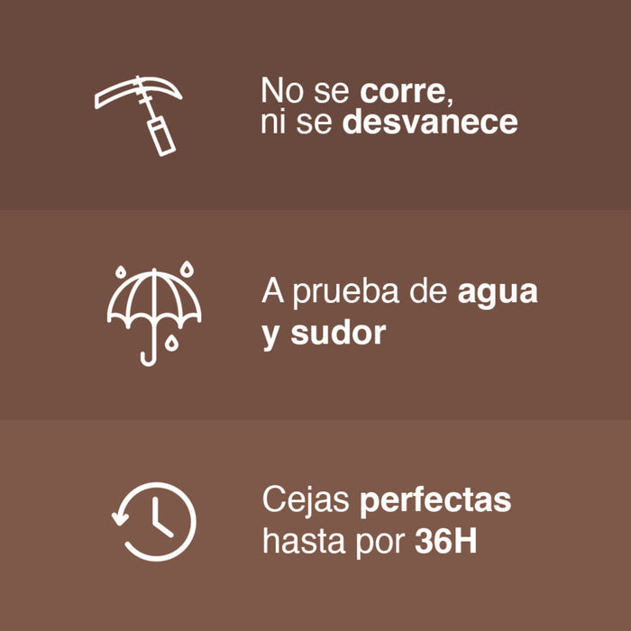 Gel Para Cejas Maybelline Tattoo Brow 3D Deep Brown