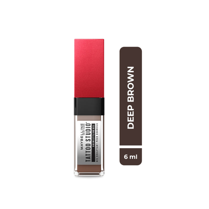 Gel Para Cejas Maybelline Tattoo Brow 3D Deep Brown