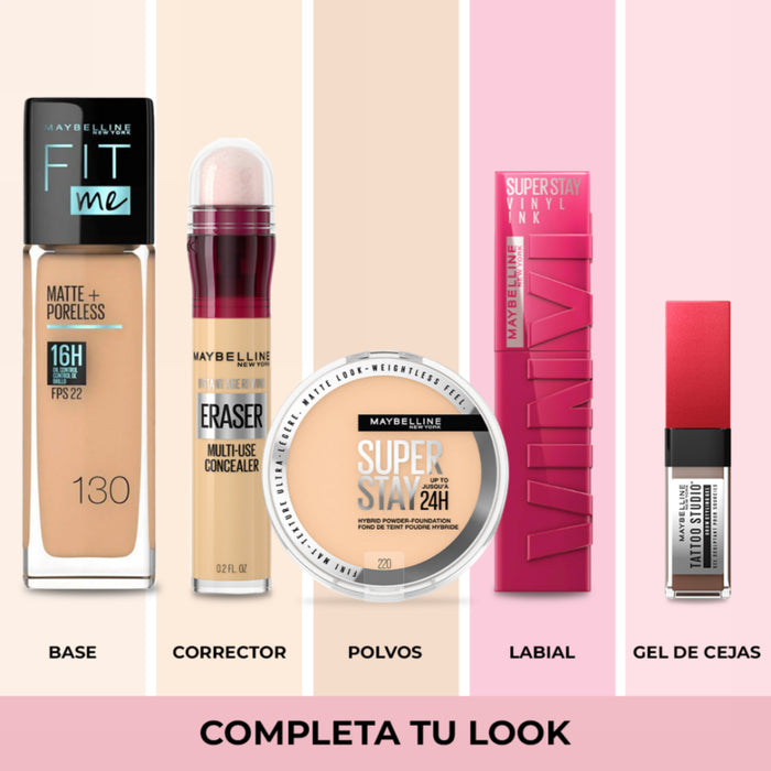 Gel Para Cejas Tattoo Brow 3D Gel - Tono Marrón Cálido Maybelline X 6Ml