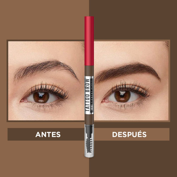 Lápiz Cejas Maybelline Tattoo Brow 36H Dark Brown