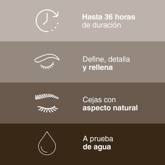 Lápiz Cejas Maybelline Tattoo Brow 36H Dark Brown