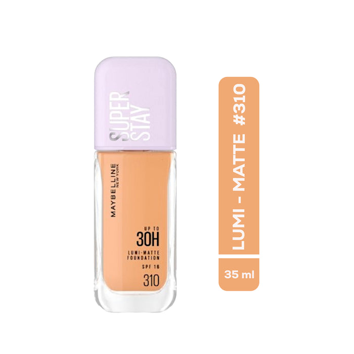 Base Maybelline Super Stay Up To 30H Lumi-Matte Nro. 310 Found