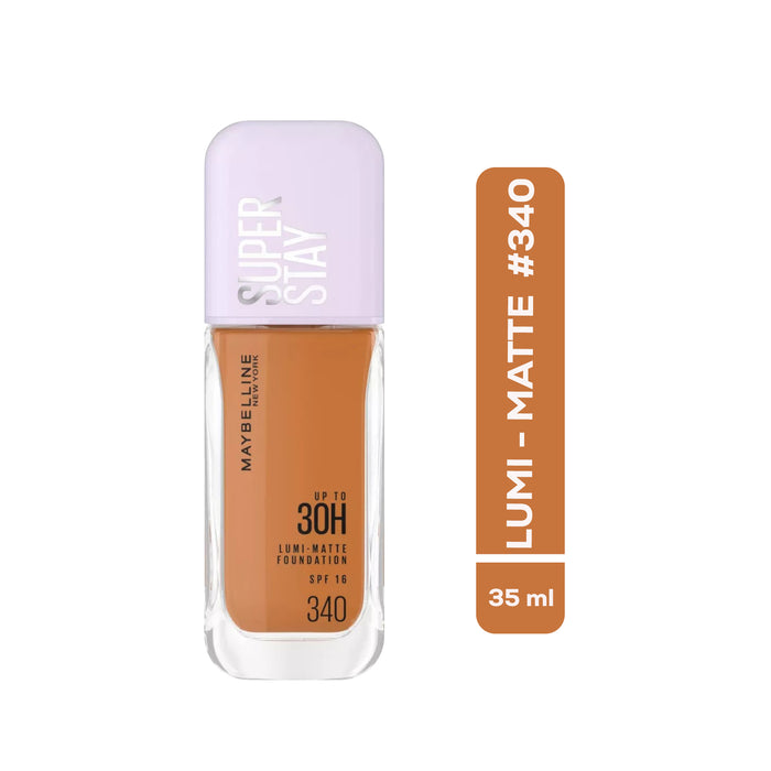 Base Maybelline Super Stay Up To 30H Lumi-Matte Nro. 340 Found