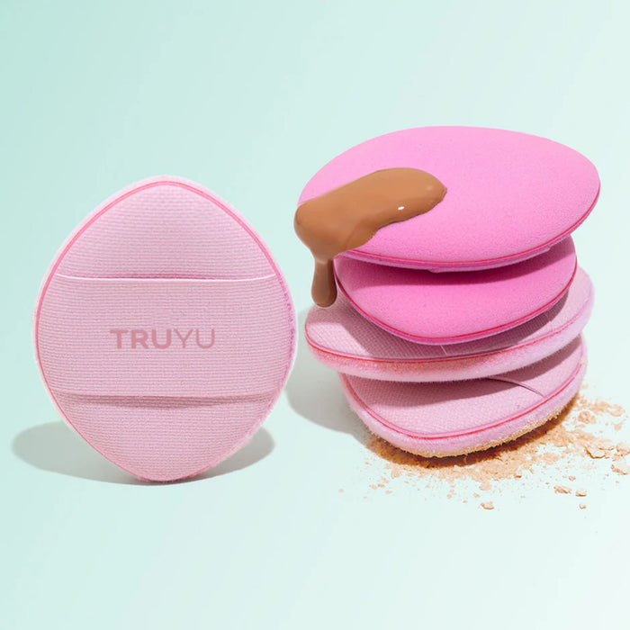 Esponjas Para Polvo Compacto Qvs Truyu X 4 Piezas