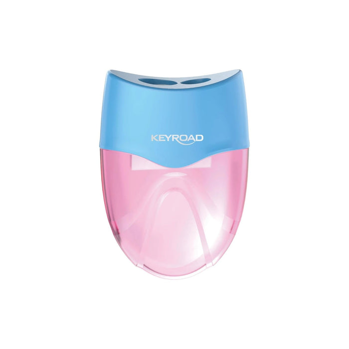 Sacapuntas Keyroad 2 Huecos Y Dep Mellow Pastel Blister