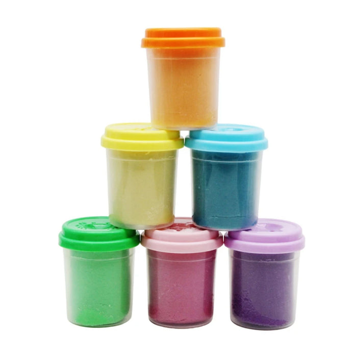 Masillas Moldeable Keyroad Color Pastel Caja X 6 Potes