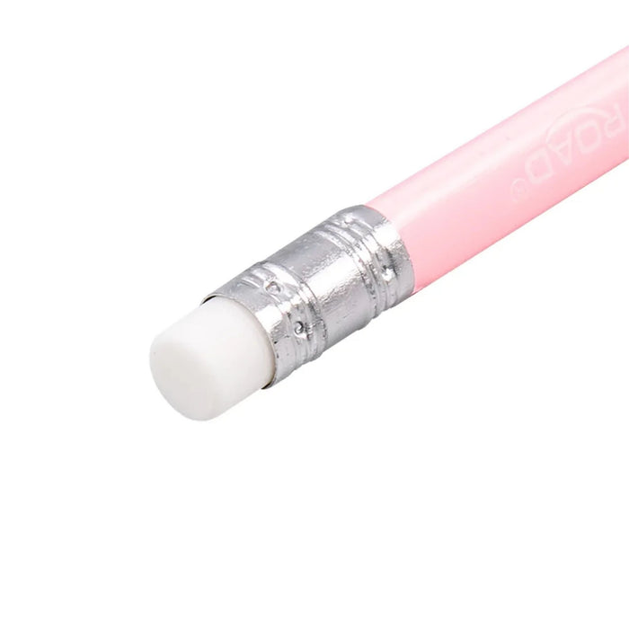 Grafito Hb Keyroad Lap Triangular Pastel  + Goma + Tajador + Regla Set X 4 Unidades