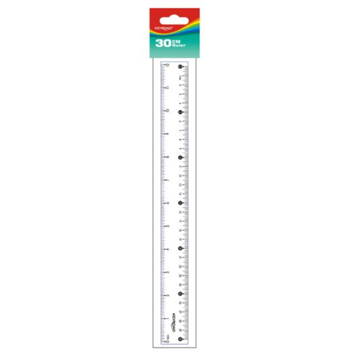 Regla Keyroad Plástica Rígida X 30Cm