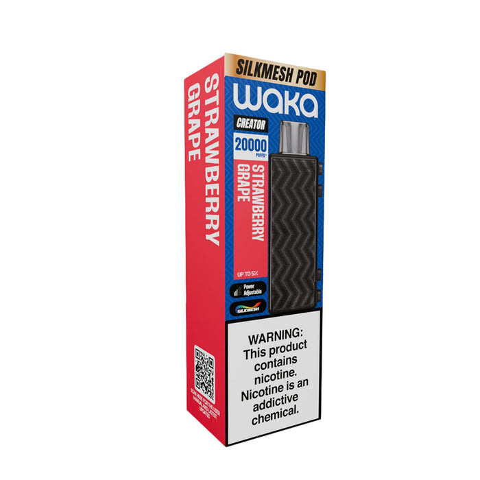 Vape Waka Creator Strawberry Grape 20000 Puffs